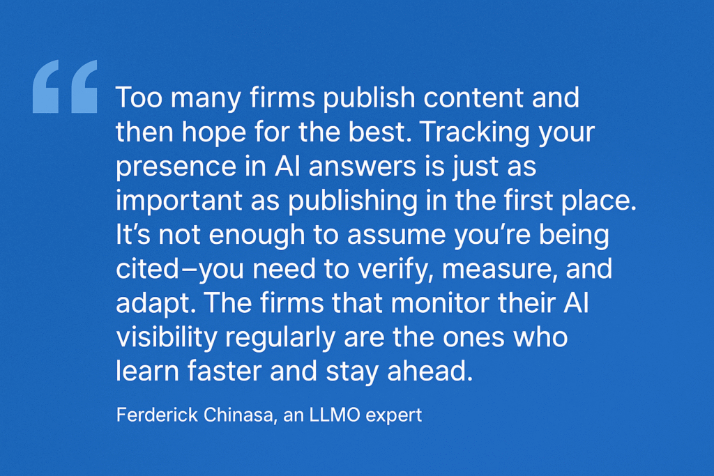 AI search visibility